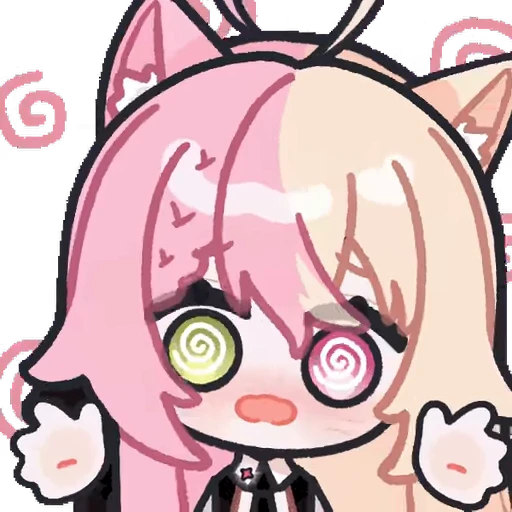 😵‍💫 Стикер «Momoi Monaka» для Telegram