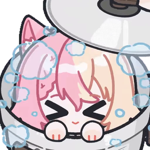 🥵 Стикер «Momoi Monaka» для Telegram