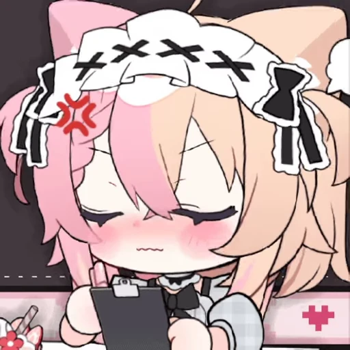 💢 Стикер «Momoi Monaka» для Telegram