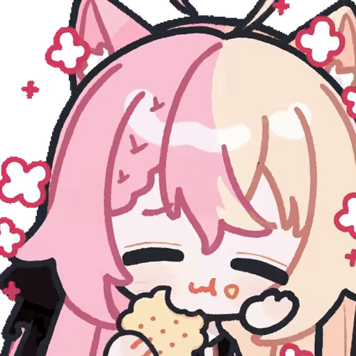 😋 Стикер «Momoi Monaka» для Telegram
