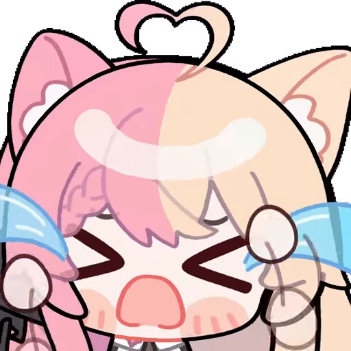 😭 Стикер «Momoi Monaka» для Telegram