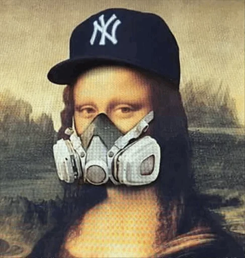😋 Стикер «Mona Lisa» для Telegram