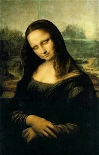 😍 Стикер «Mona Lisa» для Telegram