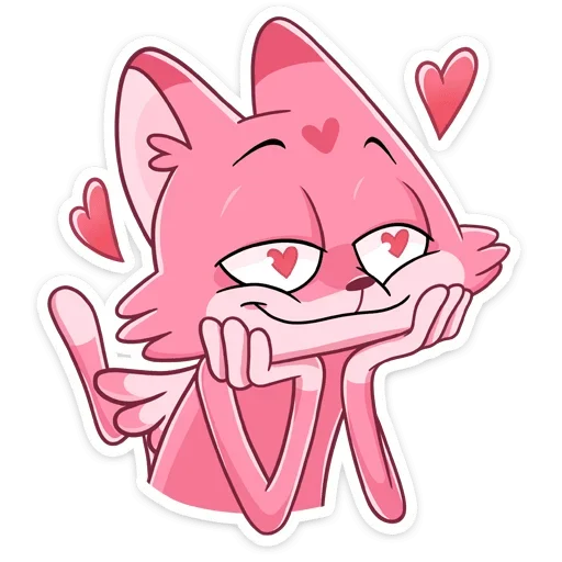 😍 Стикер «Монамур» для Telegram