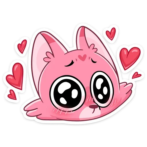 😍 Стикер «Монамур» для Telegram