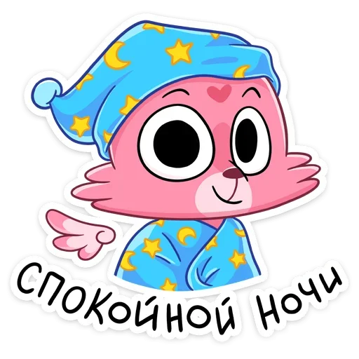 😴 Стикер «Монамур» для Telegram