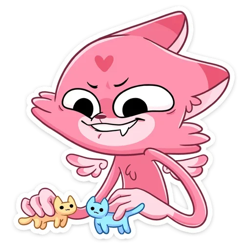😈 Стикер «Монамур» для Telegram