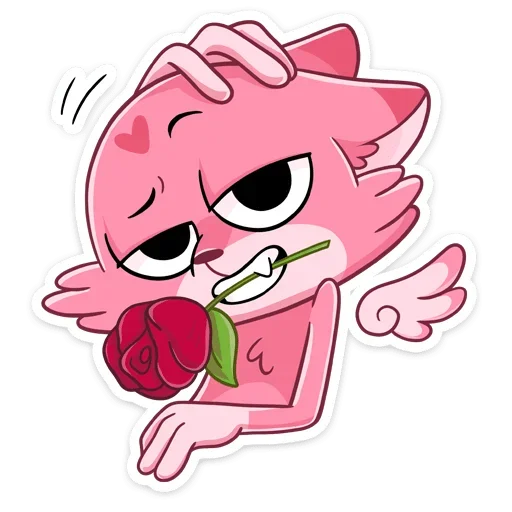 🌹 Стикер «Монамур» для Telegram