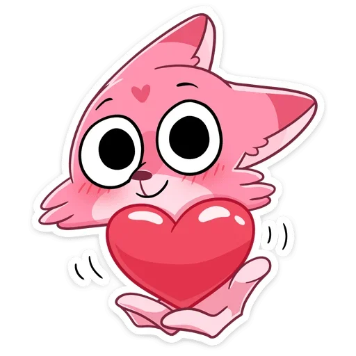 ❤️ Стикер «Монамур» для Telegram