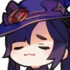 Стикер 7 Mona Genshin
