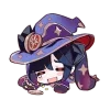 Стикер 10 Mona Genshin
