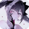 Стикер 13 Mona Genshin
