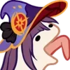 Стикер 6 Mona Genshin