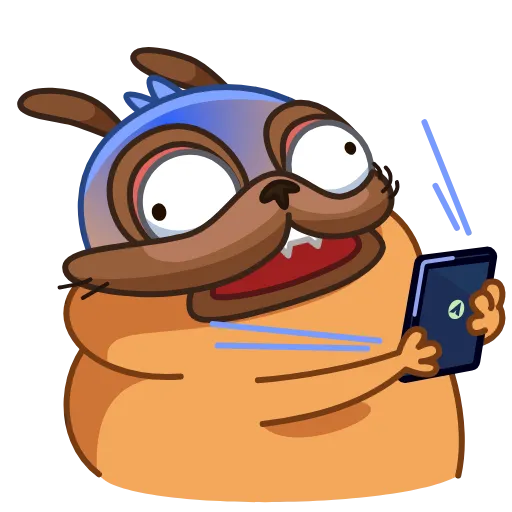 😨 Стикер «Monchi» для Telegram