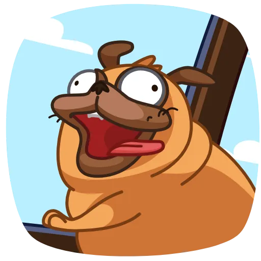🏃 Стикер «Monchi» для Telegram