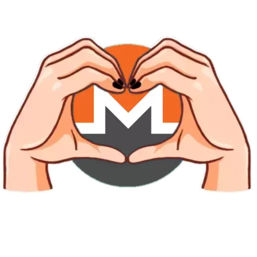🫶 Стикер «Monero» для Telegram