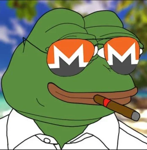 😎 Стикер «Monero» для Telegram
