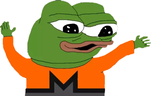 👐 Стикер «Monero» для Telegram