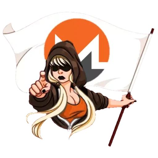 🪧 Стикер «Monero» для Telegram