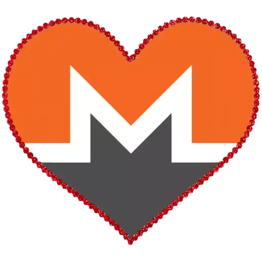 ❤️ Стикер «Monero» для Telegram
