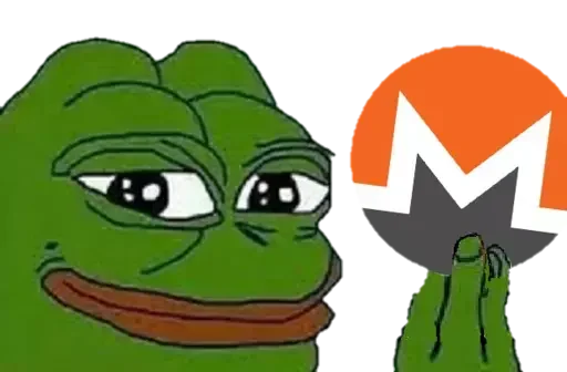 🤝 Стикер «Monero» для Telegram