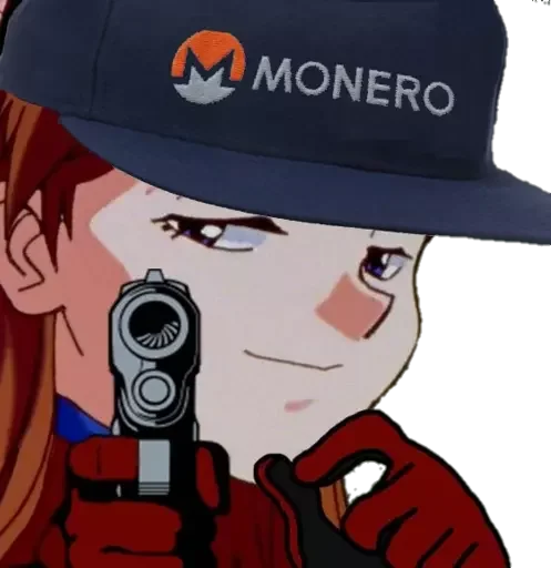 🔫 Стикер «Monero» для Telegram