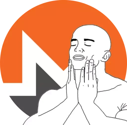 😌 Стикер «Monero» для Telegram