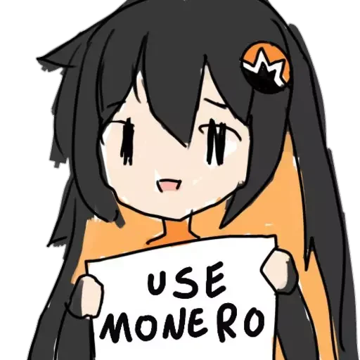 😉 Стикер «Monero» для Telegram