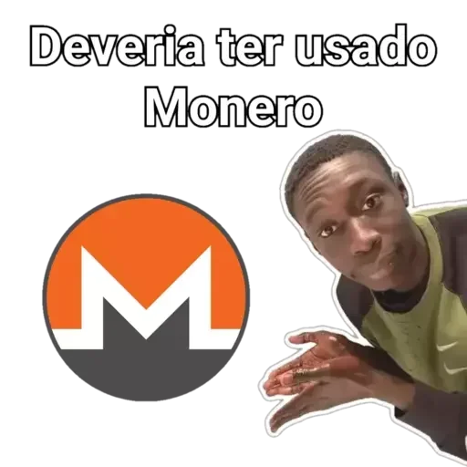 🗣 Стикер «Monero» для Telegram