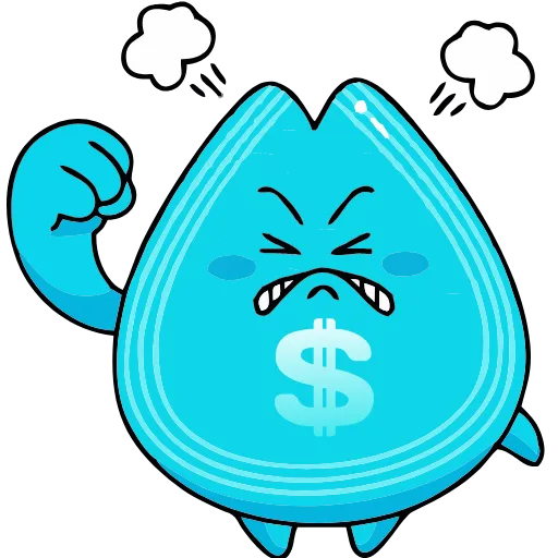 Стикер 14 Money Rain
