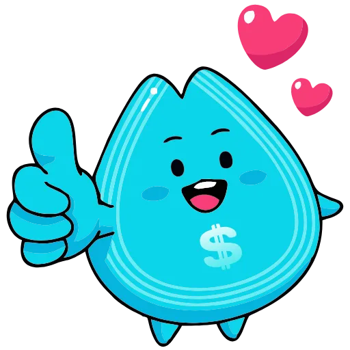 Стикер 2 Money Rain