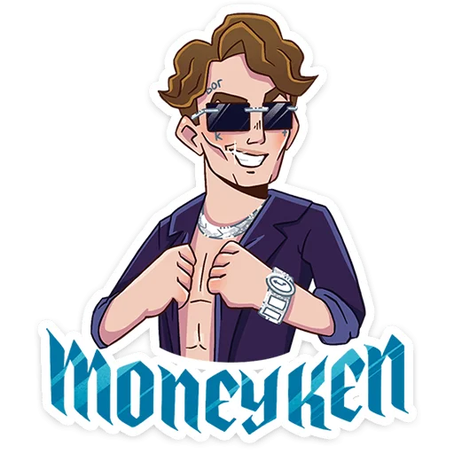 Стикер 9 MONEYKEN x INSTASAMKA