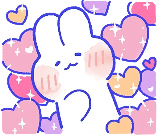 💕 Стикер «lovely mongmong» для Telegram