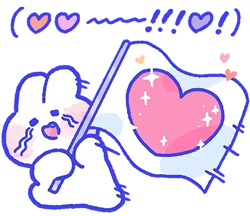 🚩 Стикер «lovely mongmong» для Telegram