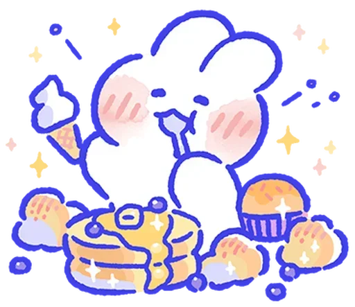 😋 Стикер «lovely mongmong» для Telegram
