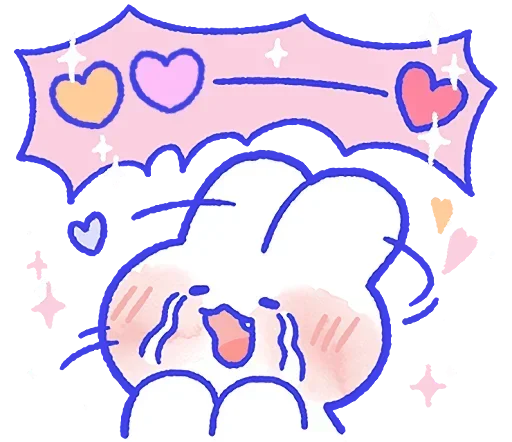 😭 Стикер «lovely mongmong» для Telegram