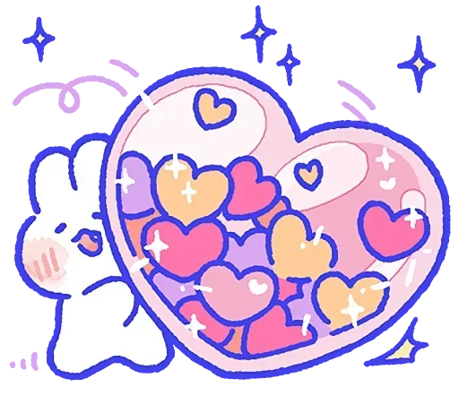 💕 Стикер «lovely mongmong» для Telegram