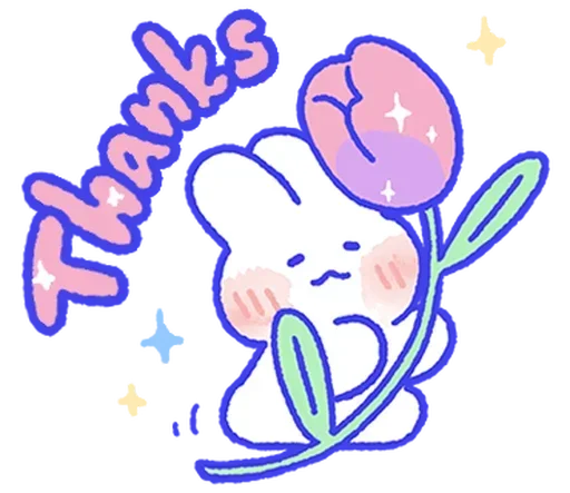 ☺ Стикер «lovely mongmong» для Telegram