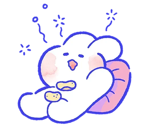 😪 Стикер «lovely mongmong» для Telegram
