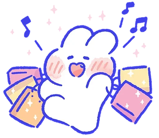 🛍 Стикер «lovely mongmong» для Telegram