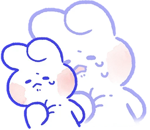 😭 Стикер «lovely mongmong» для Telegram