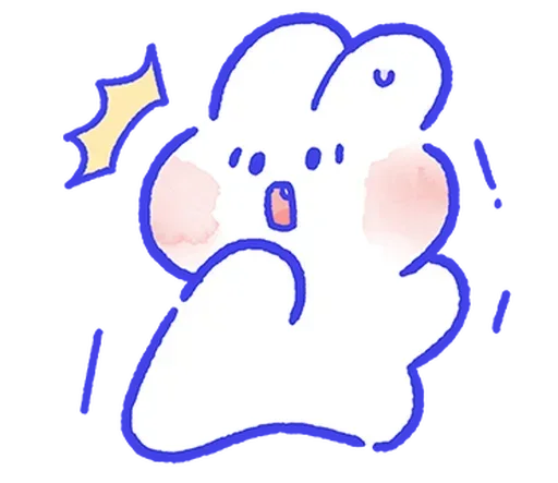 😮 Стикер «lovely mongmong» для Telegram