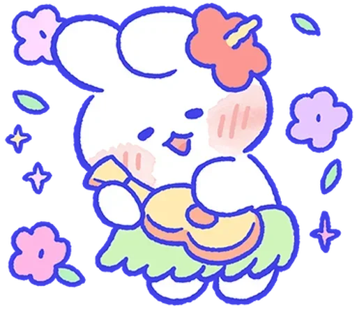 💃 Стикер «lovely mongmong» для Telegram