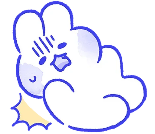 😣 Стикер «lovely mongmong» для Telegram