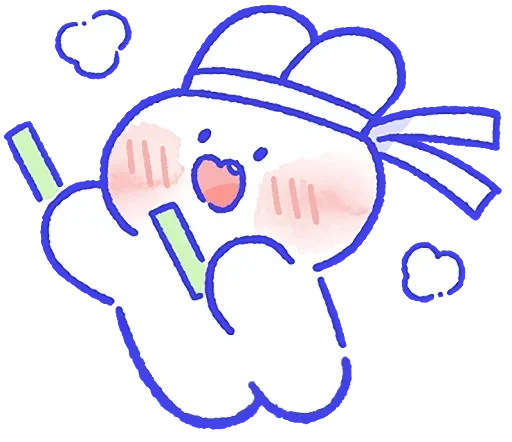 🥰 Стикер «lovely mongmong» для Telegram