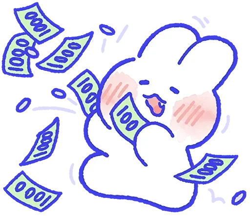 💸 Стикер «lovely mongmong» для Telegram