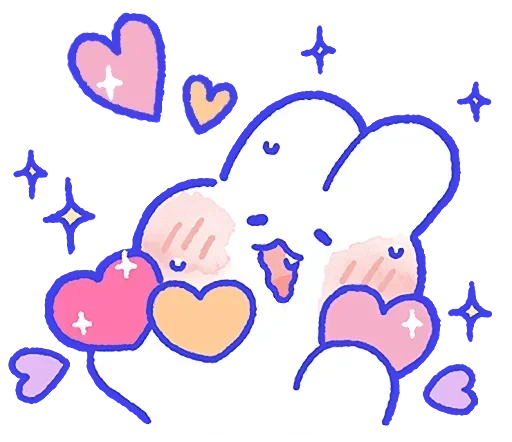 🤤 Стикер «lovely mongmong» для Telegram