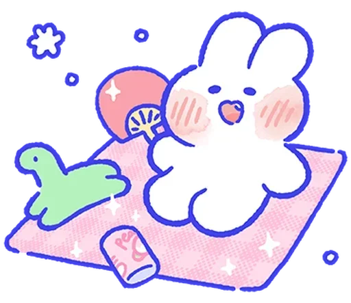 ☺ Стикер «lovely mongmong» для Telegram