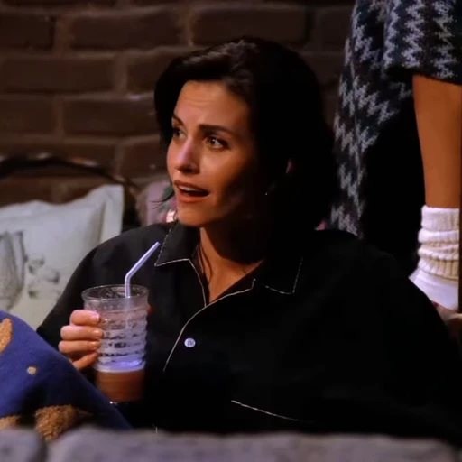🚺 Стикер «Courteney Cox» для Telegram