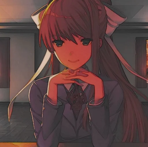 🤩 Стикер «Monika» для Telegram